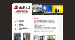 Desktop Screenshot of deltati-tecnologie.it